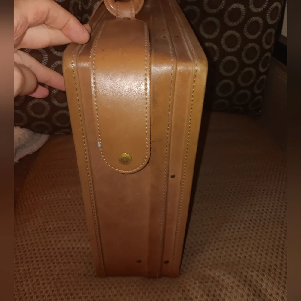 Hartman Luggage Vintage Leather Briefcase